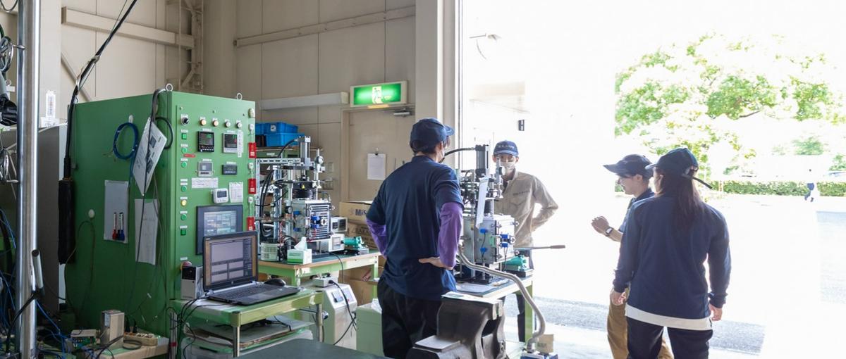 開発の未来を拓く！将来の副社長候補としてこの世にない装置を提案!