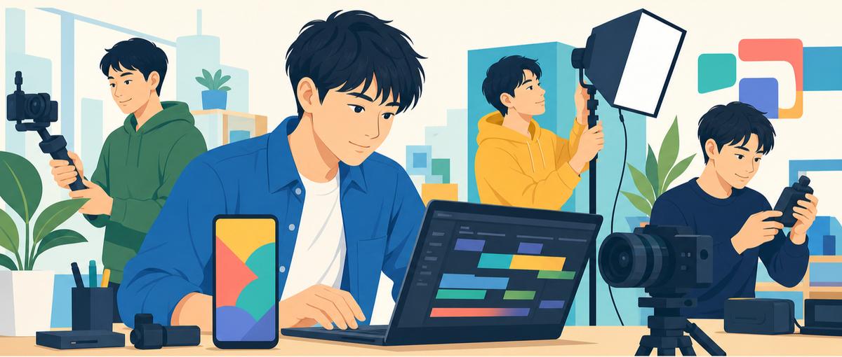冒頭で心をつかむSNS動画編集｜作品実績を本気でつくる