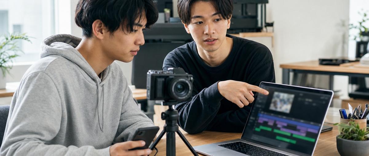 心をつかむ動画編集を0から作品実績へ｜ポートフォリオを磨く
