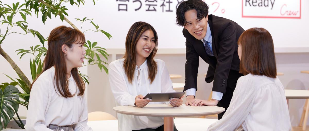 新しい一歩が、未来のキャリアを変えていく営業職