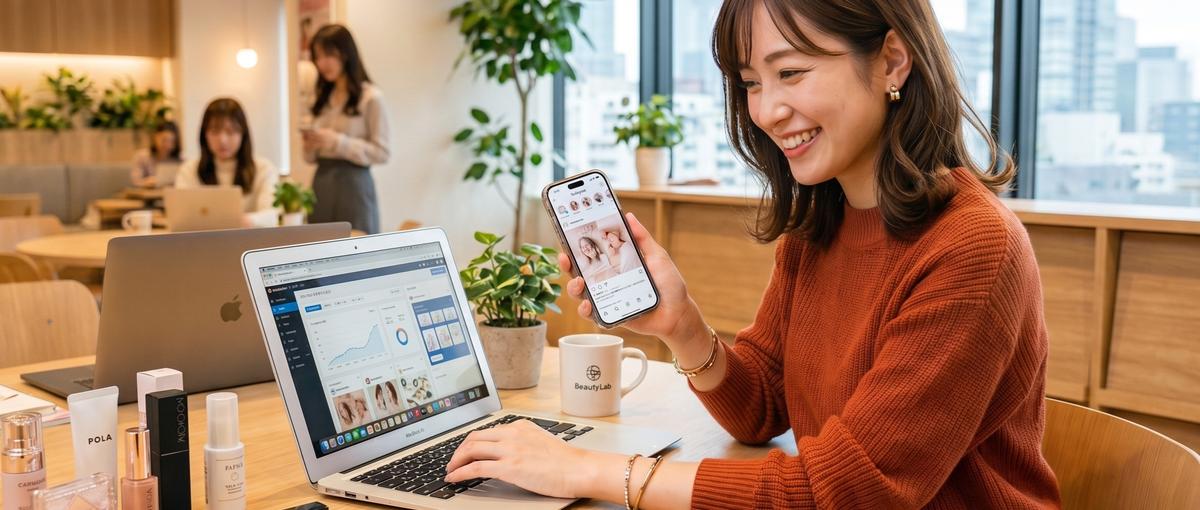 美容TikTokマーケター募集｜育成プログラムがあるので安心して働ける！