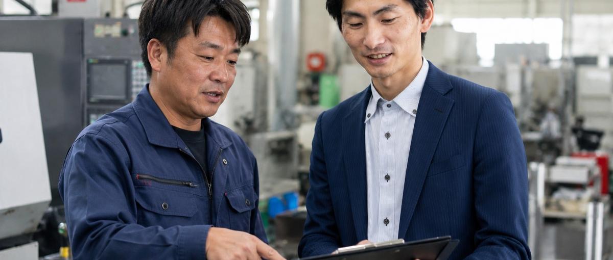 ちょっと相談したい と頼られる。製造業の経営に寄り添うIT営業募集