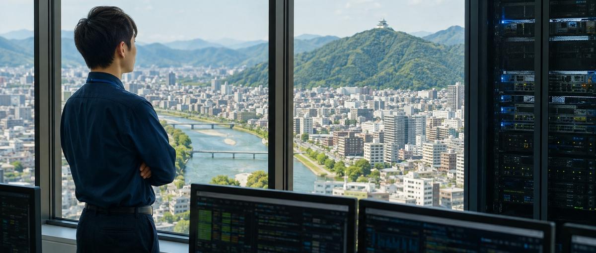 誰かの暮らしを支える仕事。岐阜市のサーバ運用保守エンジニアを募集！