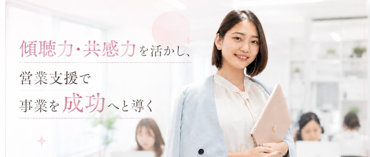 フリーOK！ これまで培ってきた各業界での営業経験を活かしてみませんか？