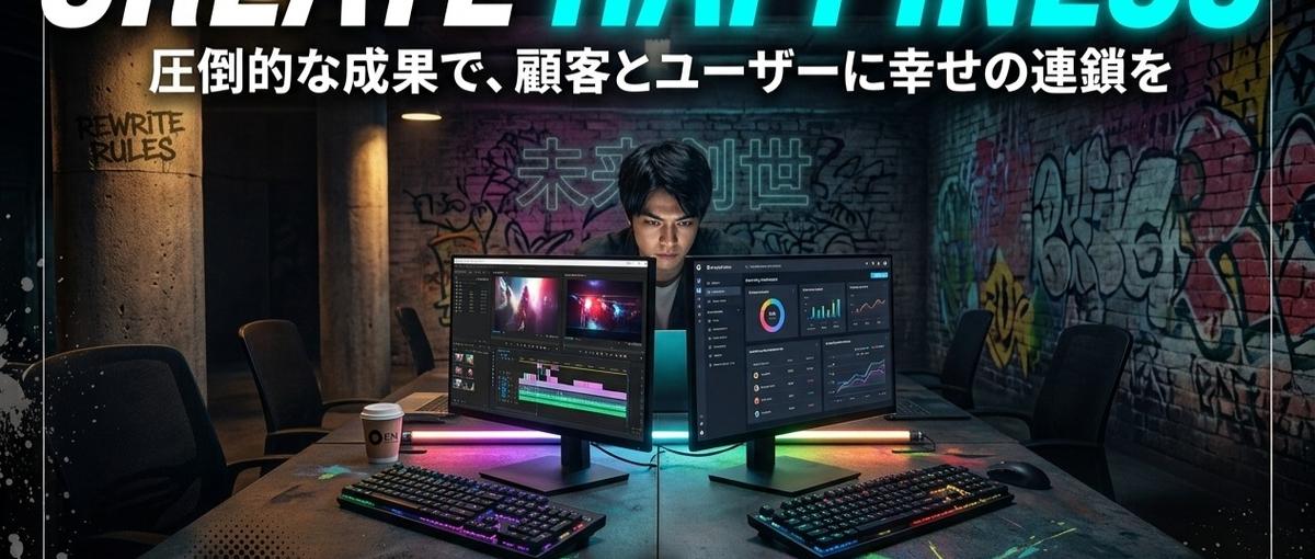 実践で語れる経験を積める！マーケター候補のクリエイティブインターンを募集！