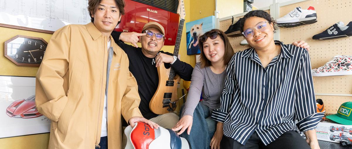 ただのスニーカー屋じゃない！音楽もファッションも巻き込んだブランドづくりを