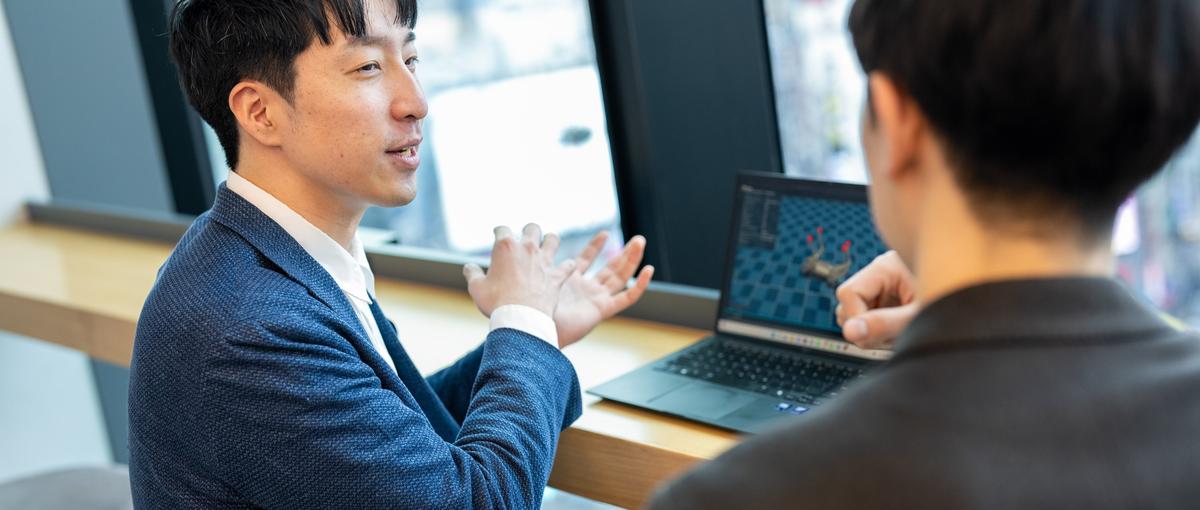 会社員を続けながら、フィジカルAIの実案件に挑める環境です