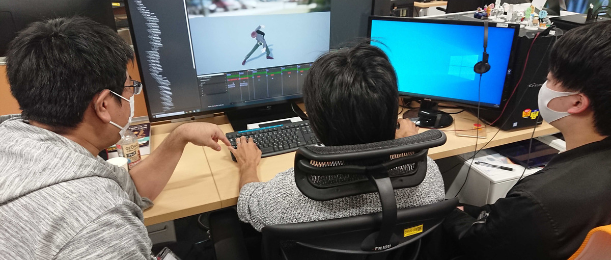 UE✕switch,PS5でゲーム開発！モーションデザイナー積極募集！