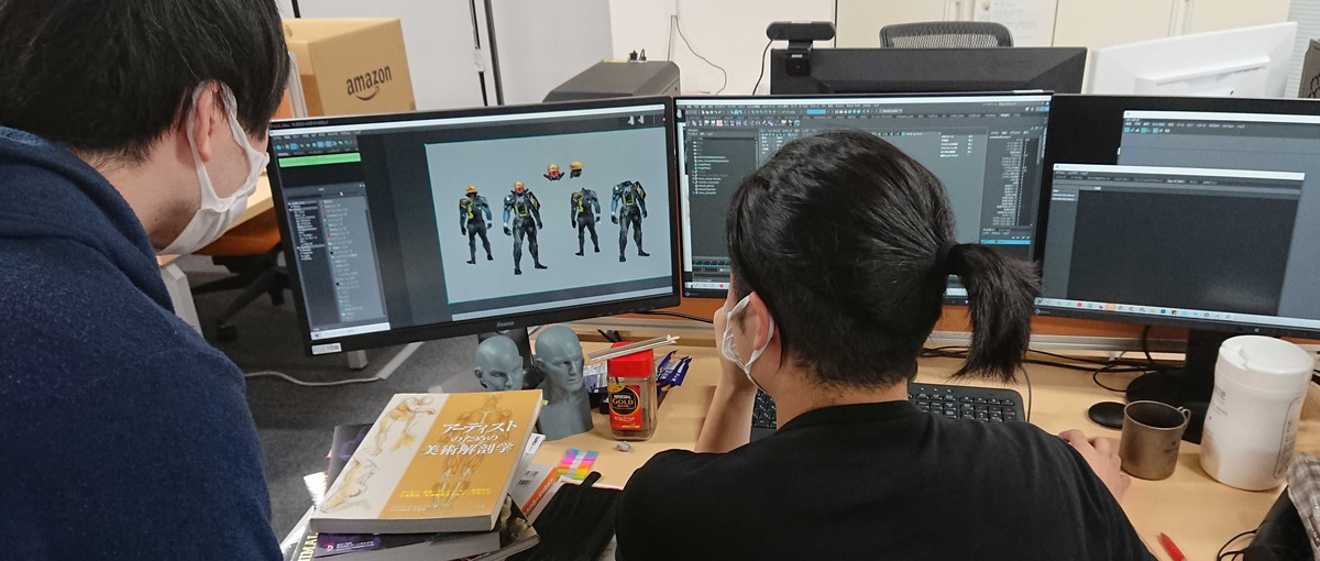 UnrealEngineでゲームが作りたい！ 3Dキャラデザイナー募集