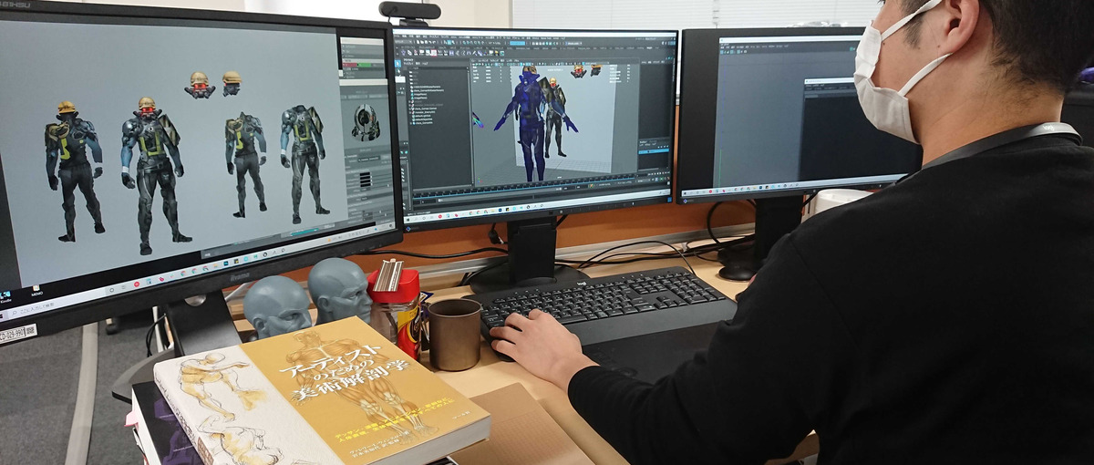 3Dキャラデザイナー募集！若手と精鋭による新しいゲーム開発