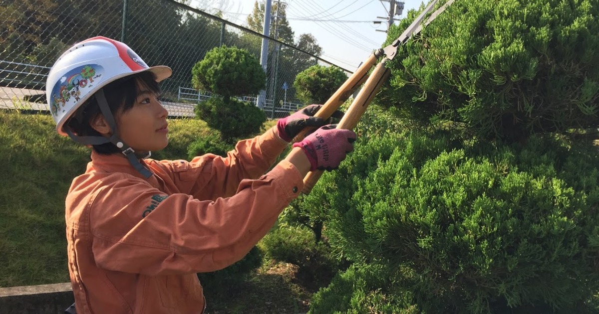 昔ながらの 植木職人 的な場所ではなく 女性の私が活躍できる環境 そして一緒に働く人たちの人柄 それが決め手でした 社員インタビュー Vol 2 株式会社oh庭ya