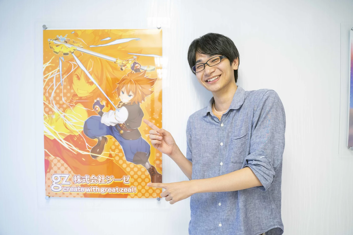 画像：笑顔の山本さん