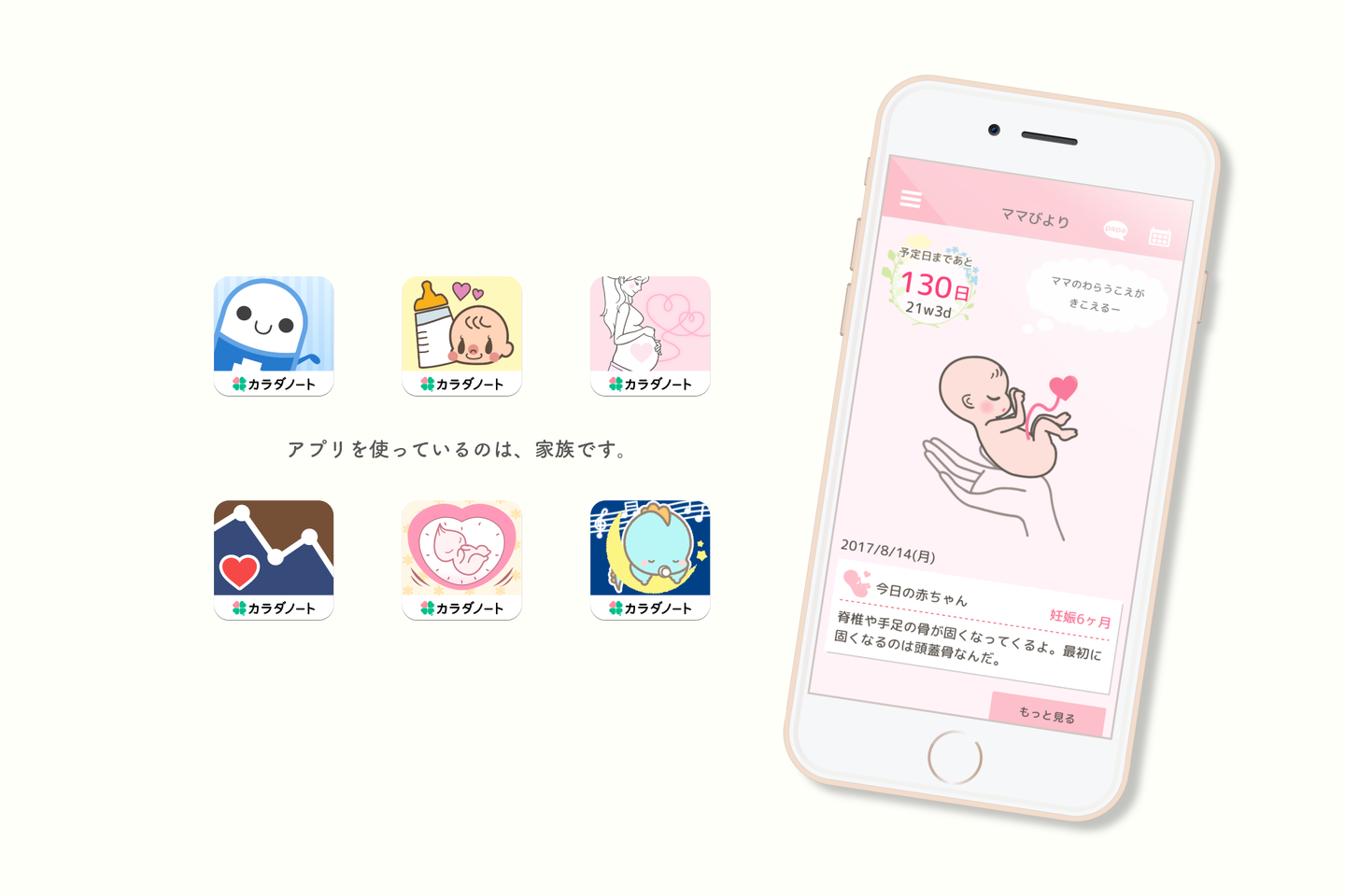 ノート 電話 カラダ