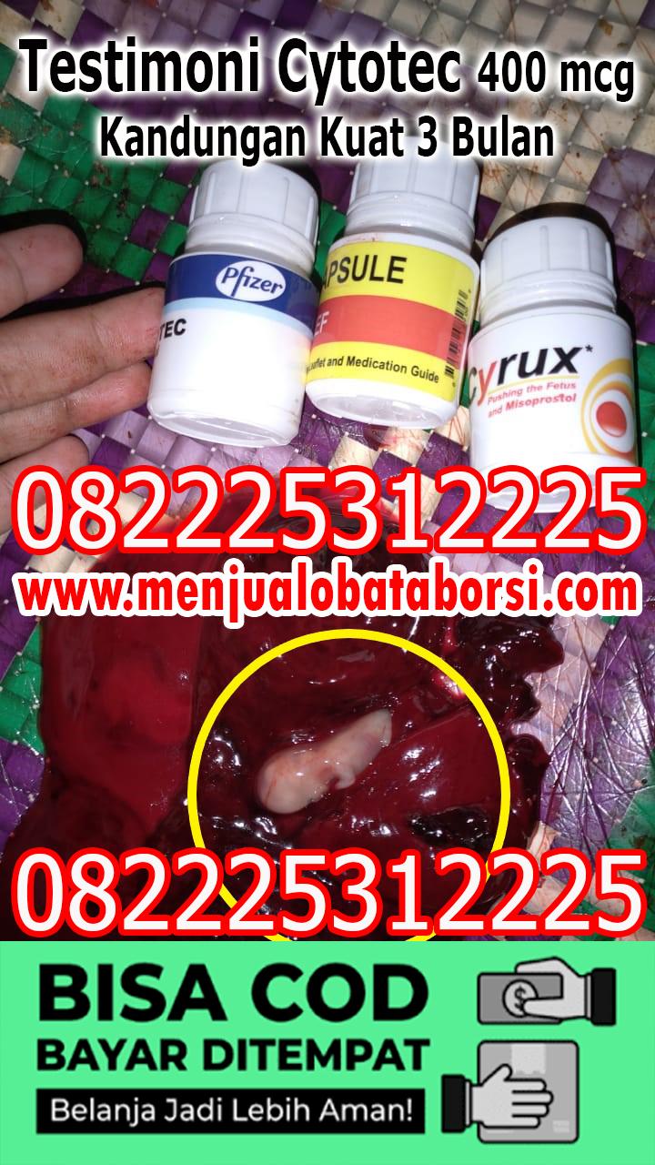 Obat Penggugur Kandungan COD Bogor 082225312225 Harga Obat Cytotec 400 ...