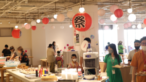 こだわり満載の社内イベント（ハロウィン・ファミリーデー・夏祭り）