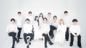 集合写真の撮影会の様子