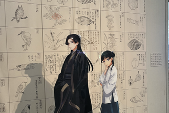 薬屋のひとりごと』神田明神コラボイラストを使用した「御朱印帳」販売