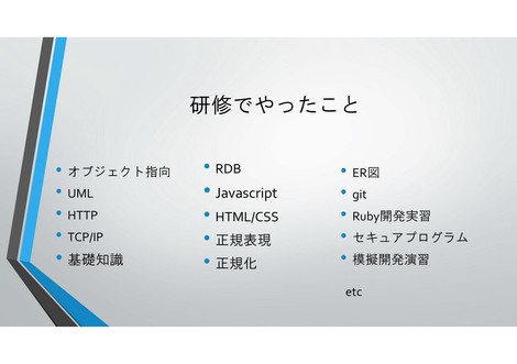 アスペアのエンジニア研修 新人研修を終えての終了報告 毎回です 株式会社アスペア S Blog