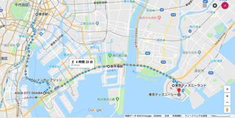 彼氏に 愛してる 気持ちを伝えるために東京駅からディズニーまで20km歩いてみた 株式会社メンヘラテクノロジー