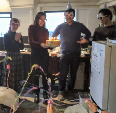 11月の誕生日パーティーを開催しました 社内イベント