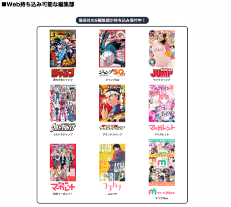 週刊少年ジャンプ など９編集部に同時にマンガを持ち込みできる機能をリリース イラスト マンガ投稿 Snsサイト Art Street Medibang Blog