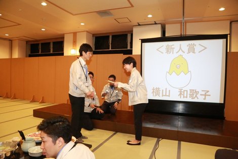 福岡ホールディングスグループ 大忘年会 株式会社福岡工務店