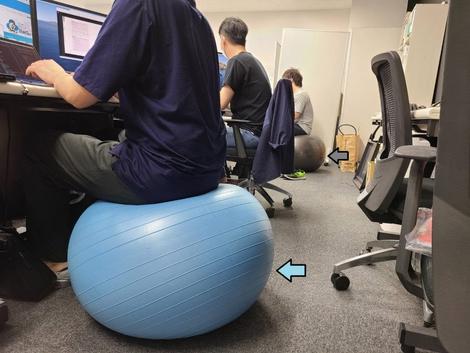 バランスボールってオフィスチェア 株式会社solabo
