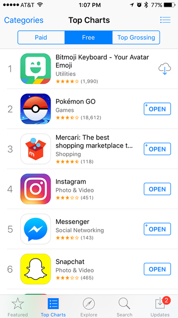 全米3位 Mercariがusのappstore 株式会社メルカリの投稿 Wantedly